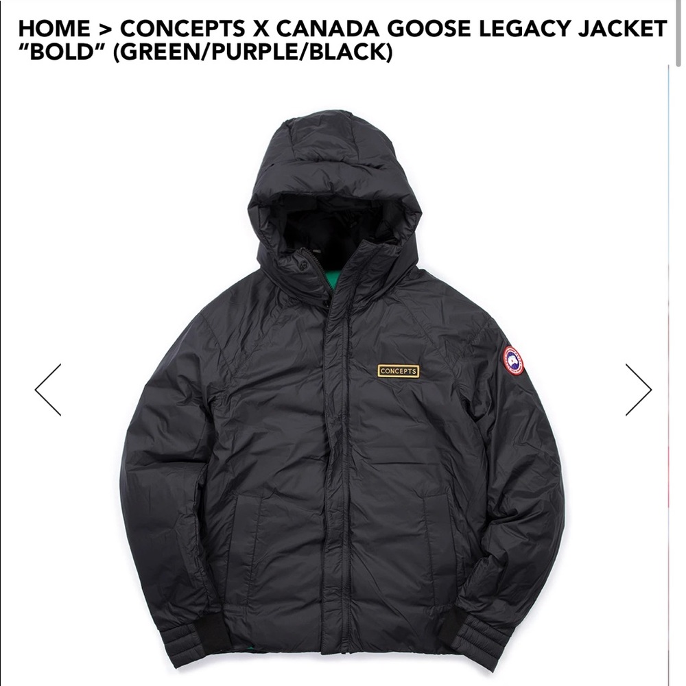 Canada Goose X Concepts Legacy Jacket Size Small - Picture 6 of 17